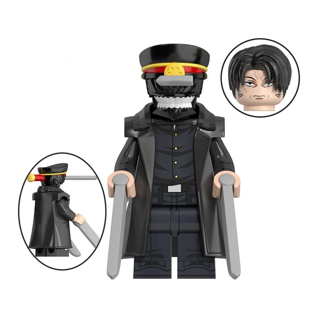 Chainsaw Man Third-party Assembly Small Particle Toy