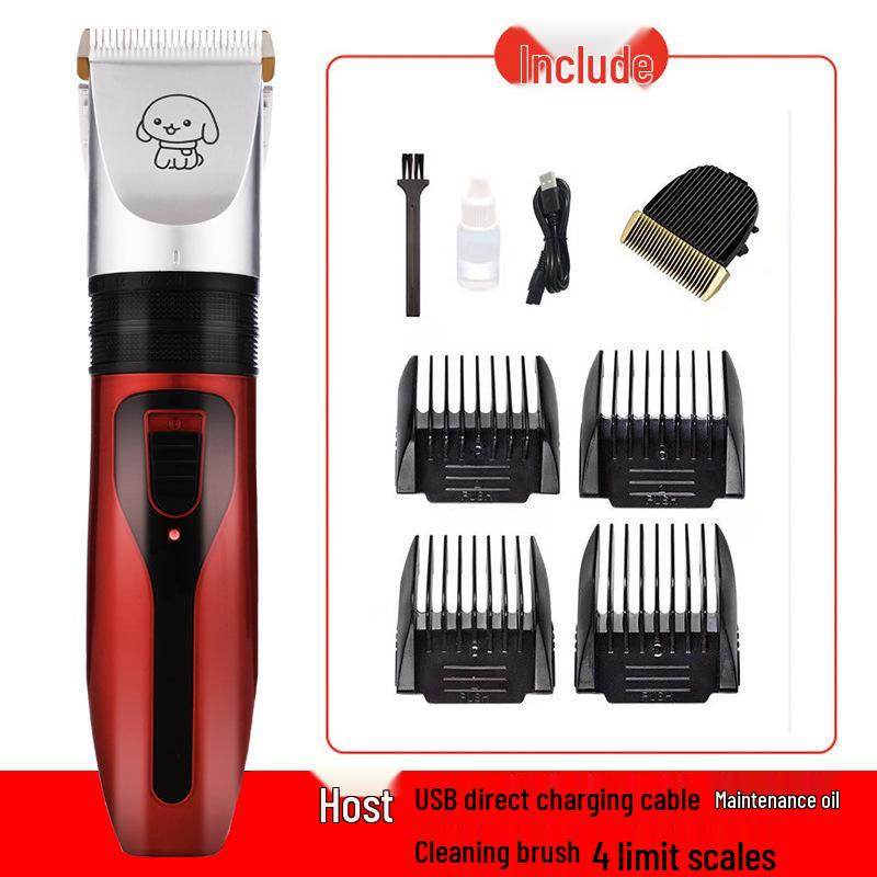 Kuanger Pet Electric Hair Trimmer Set for Dogs & Cats