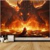 Spenlife Magical Library Tree Of Life Wall Tapestry, Fantasy Bookshelf Tree Tapestries For Room Decor, Enchanted Tapestry