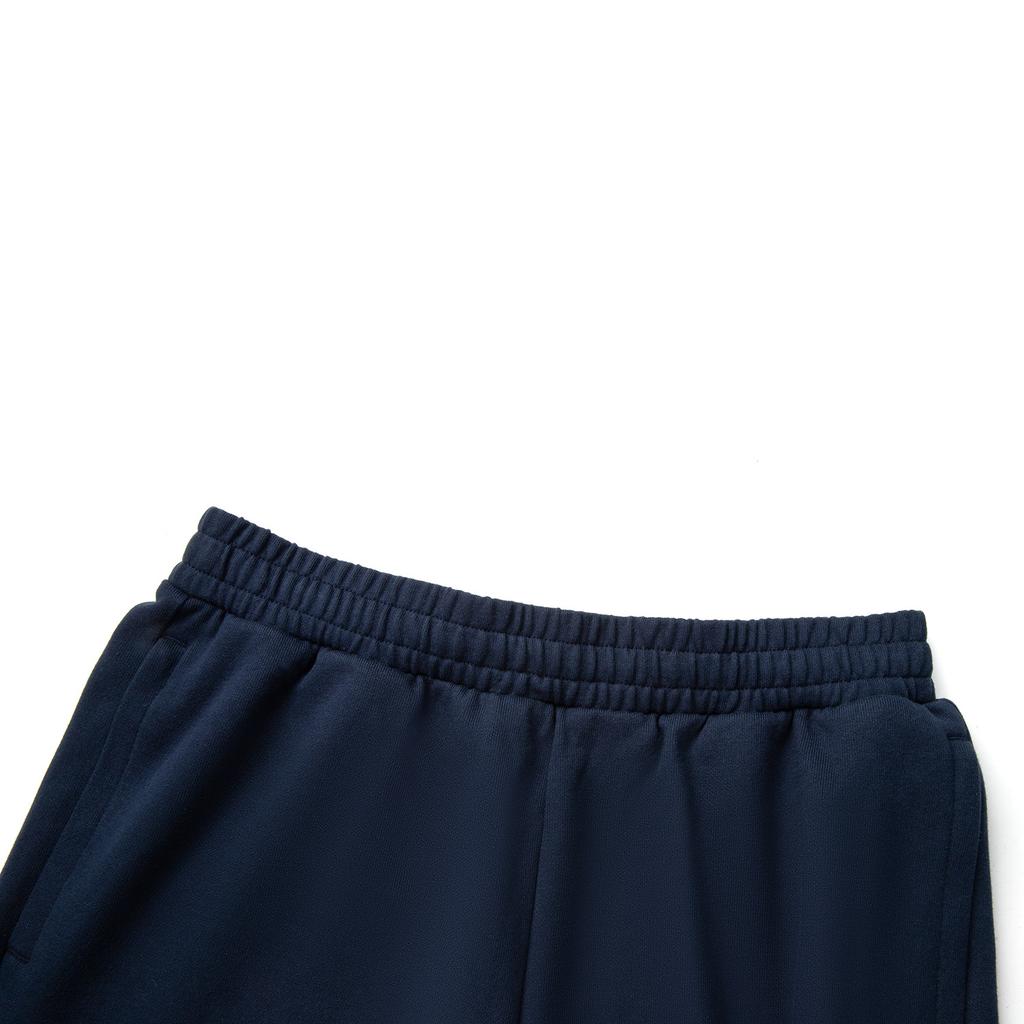 Li Ning Sports Lifestyle Series Simple Solid Color Mid Waist Breathable Versatile Jogger Knit Pants Men Pants Deep-Navy-Blue AKLV255-3