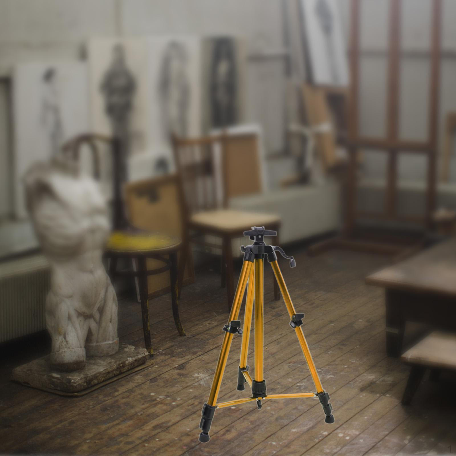 

Художественный мольберт, рекламный стенд, живопись для художников, принадлежности жёлтый