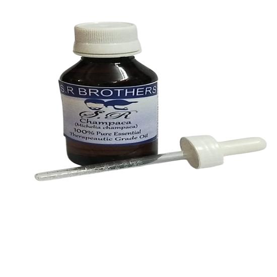 

S.R Brothers Champaca (Magnolia champaca) Pure & Natural Therapeutic Grade Essential Oil Plastic with Dropper 10 ml