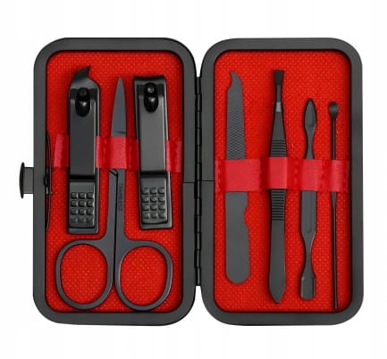 Professional 8-in-1 stainless steel pedicure set
