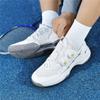 New badminton shoes rotating button outdoor sports tennis training casual couple daily table tennis shoes