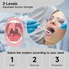 Tonsil Stone Vacuum Remover, Tonsil Stone Removal Kit, Water Flossers Tool, Electric Remover Oral Cleaning Care Tool B