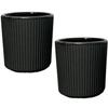 BLACK CAST IRON CUPS 2 PCS CAST IRON HERBAL TEA SET 100ml