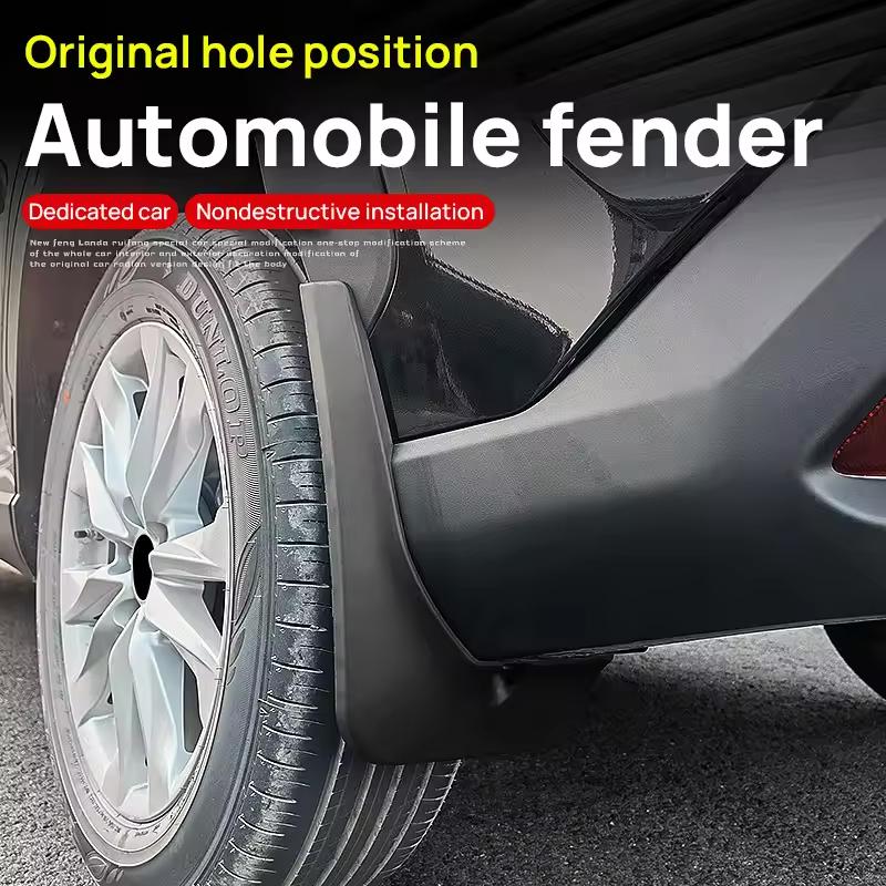 4Pcs Mud Flaps For Chery Tiggo 8 PLUS 2021-2024 - Splash Guards Front&Rear Wheel Fender Mudguards Car Exterior Protection Parts