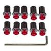 28GC 10pcs Aluminum Fastener Motorbike Accessories Universal Motorcycle M5x16mm Windscreen Screw Bolts Easy Installation