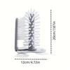 Cup Scrubber Glass Cleaner Lazy Bottles Brush Sink Kitchen Accessories 2 In 1 Drink Mug Wine Suction Cup Cleaning Brush Gadgets