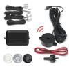 Car Reverse Radar Kit with 4 Parking Sensors Vehicle Backup Alarm System Sensor Detection for Vehicle Parking Assistance
