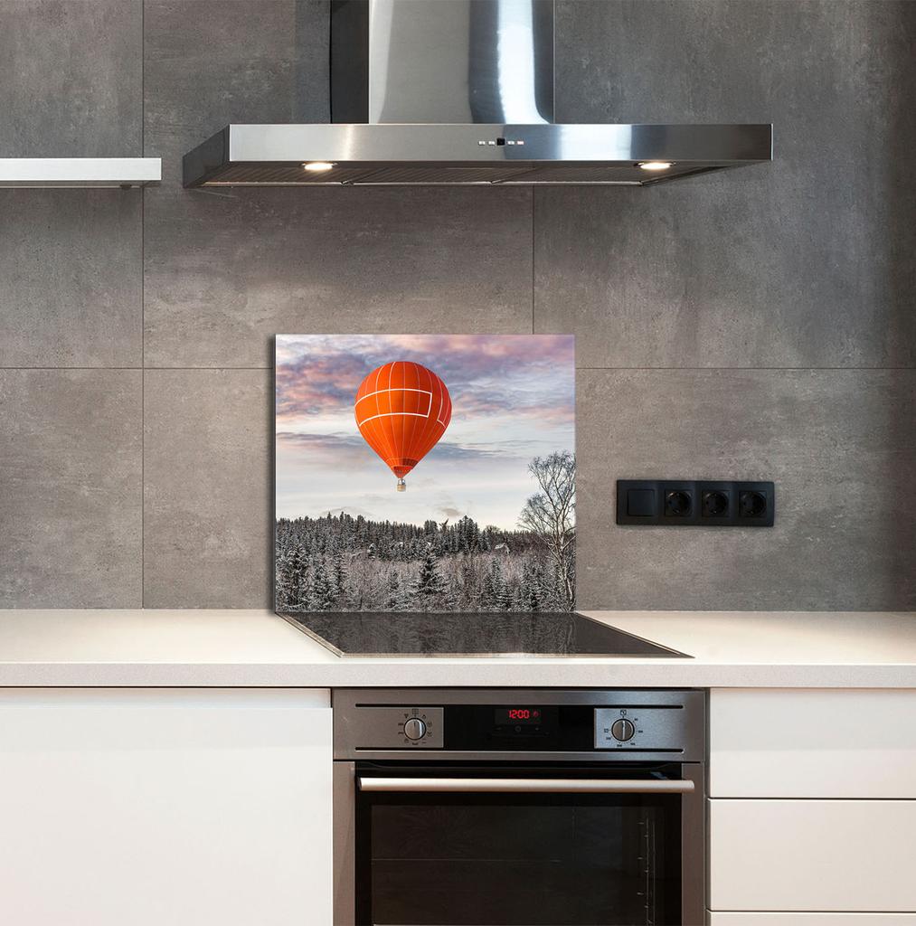 PANEL SZKLANY DO KUCHNI 65x60 Balon