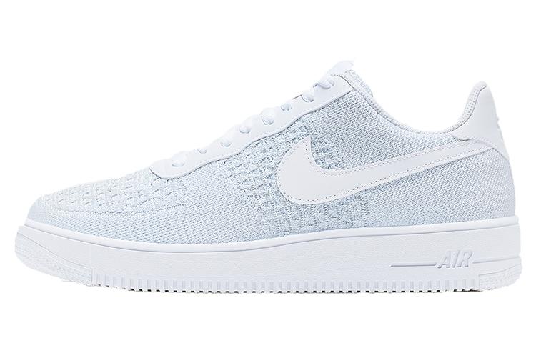 Nike Air Force 1 Flyknit 2 White Pure Platinum AV3042-100 41