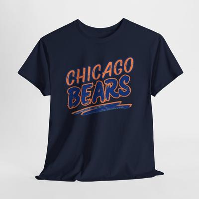 Chicago Bears Fan NFL Unisex Bomulls-T-shirt Unisex T-shirt