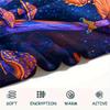 Mushroom Print Flannel Blanket, High quality Comfortable for All Seasons, Home Decor, Warmth and Comfort, Perfect for Christmas Gifts