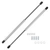 Motoforti Universal Lift Support Struts, 20"/500mm, 60lb/267N/27kg, Silver Tone, Set of 2