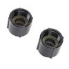 2pcs Low Point Drain Seals and Caps Compatible with 1 2 Inch Hot Cold Water Lines for RV Travel Trailer