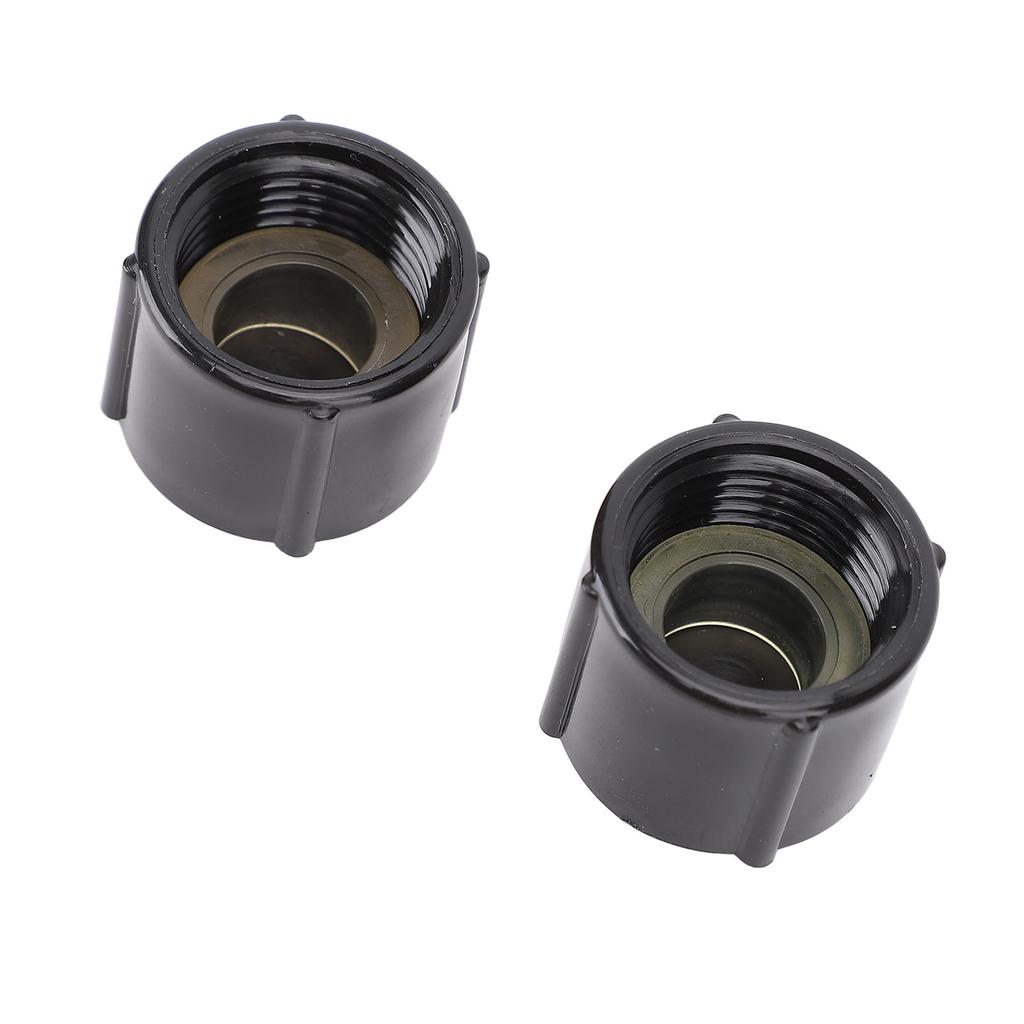 2pcs Low Point Drain Seals and Caps Compatible with 1 2 Inch Hot Cold Water Lines for RV Travel Trailer