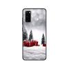 Black tpu Case For Samsung galaxy S20 /S20 PLUS/S20 ultra/S20+ /S20FE back cover Cute Christmas