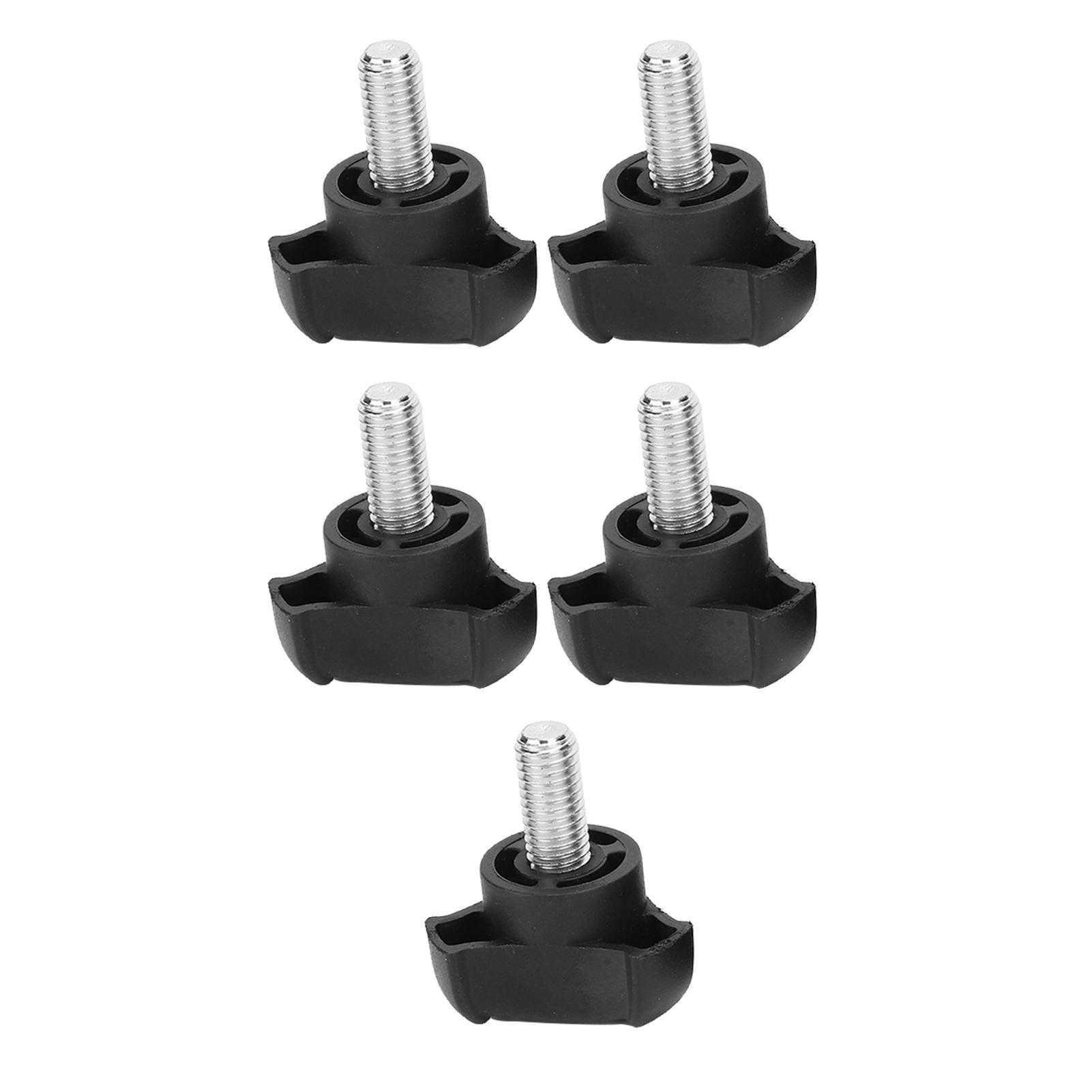 

5 шт. Треугольная дугообразная ручка винт M818 длинная пластиковая головка резьбовые болты крепеж