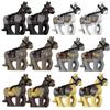 Medieval Zoo Building Blocks Character Accessories Mounts Animals Deer Elephants Camels Wolves Warhorses Bricks Toy Gifts K080