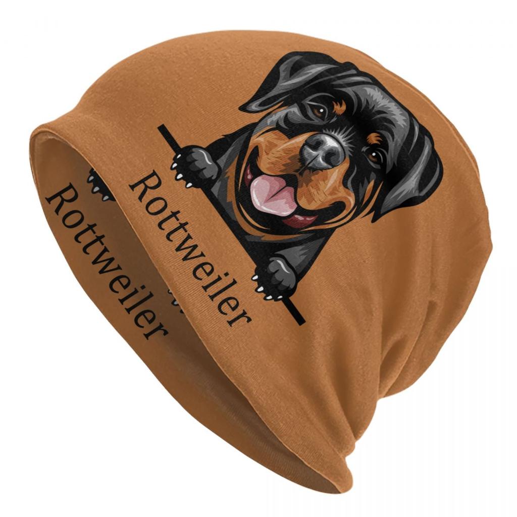 Custom Peeking Dog Jack Russell Terrier Bonnet Hats Street Knit Hat For Women Unisex Autumn Winter Pet Animal Skullies Beanies Caps