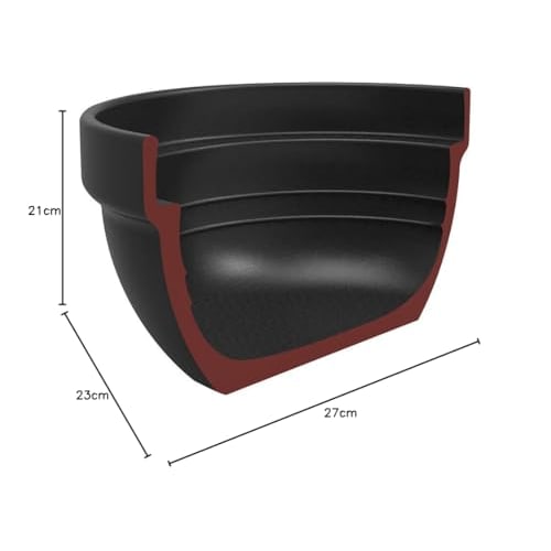 HARIO Rice Pot with Glass Lid 2~3 Cups Banko Ware Rice Cooking Earthen Pot GNR-200-B-AZ Black