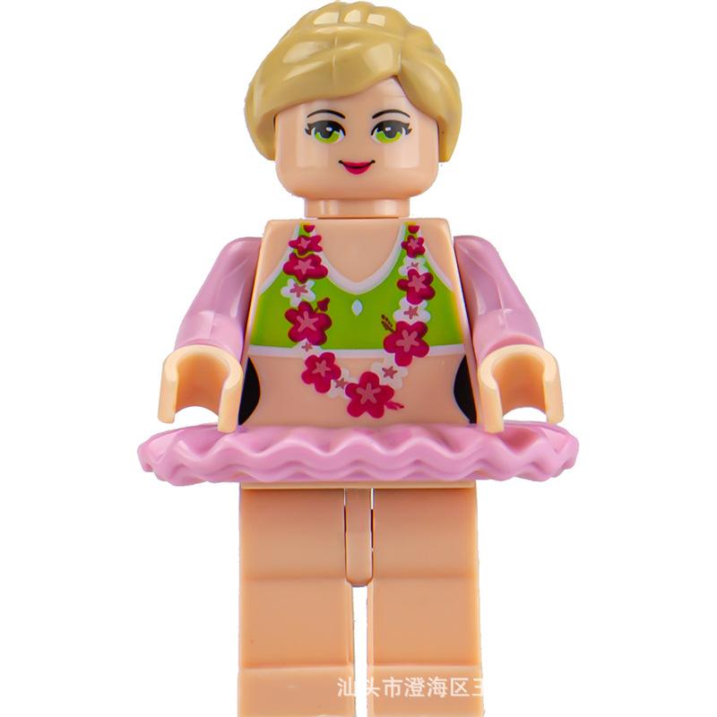 Ninja Warrior Superhero Military Doll Building Block Toy