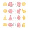 Eid Cookie Cutters 3D Cookie Cutters Set Enjoyable Baking Folded Edges Great Kitchen Gadget Soft Fruits Cutters