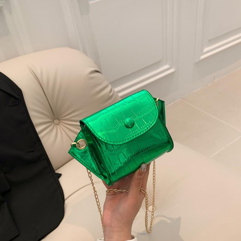 Trendy Summer Fashion Small Chain Crossbody Bag For Women In Elegant Colors