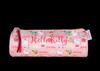 Trousse - HELLO KITTY - Ronde - Floral - Polyester - Tirettes en PU