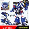 Tobot Warriors Transforming Car Robot Toy - Galaxy Detectives Sonic Thunder for Boys