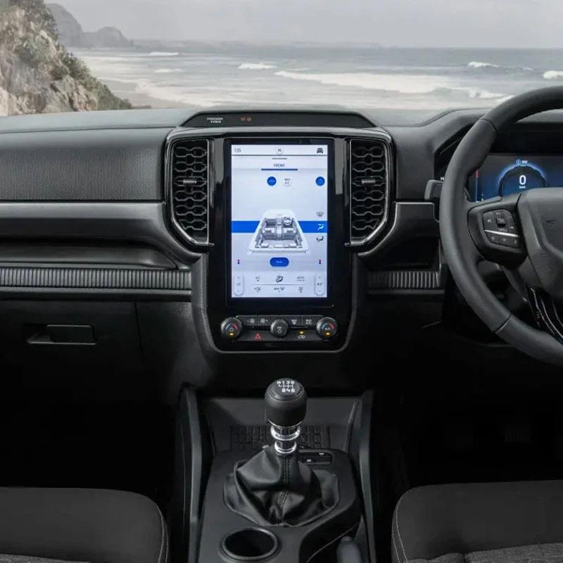 Scratch-Resistant Tempered Film for Ranger/Everest Navigation Console