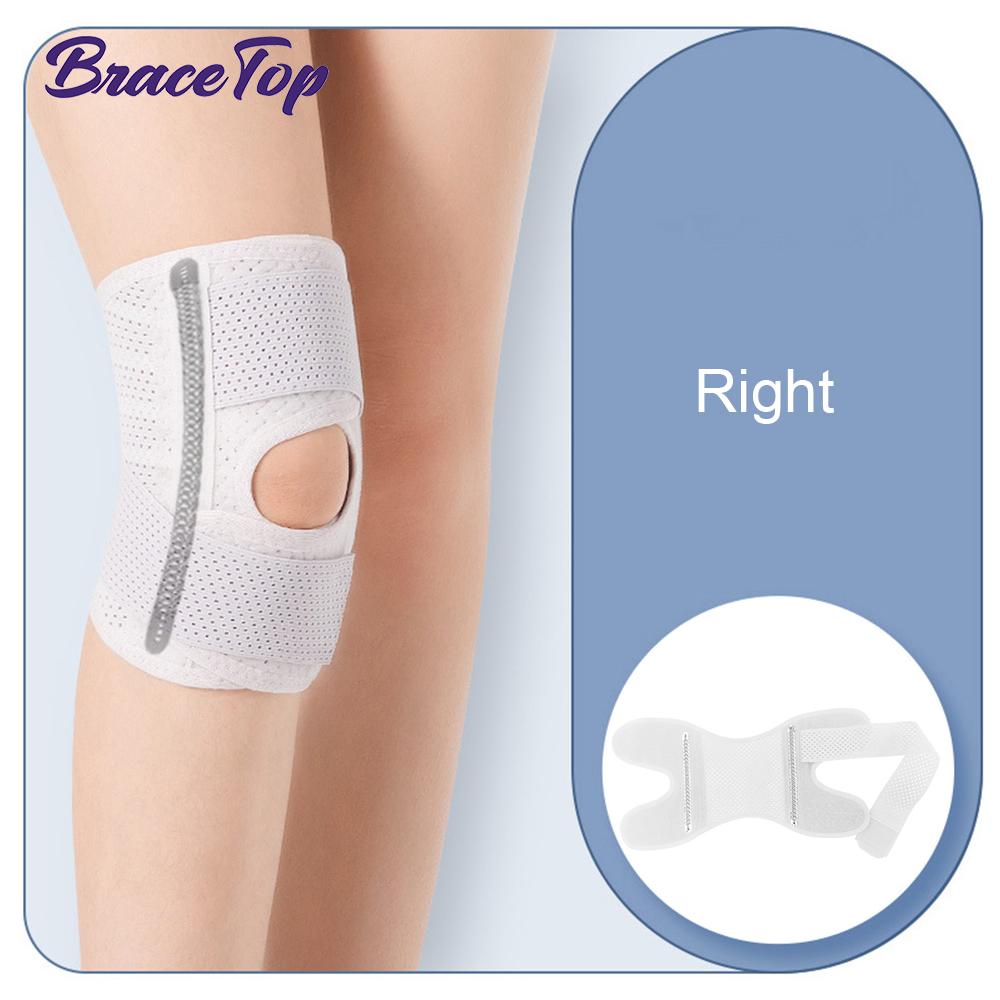 Breathable Adjustable Knee Brace With Side Stabilizers For Meniscus Tear ACL MCL Arthritis Joint Pain Relief Support