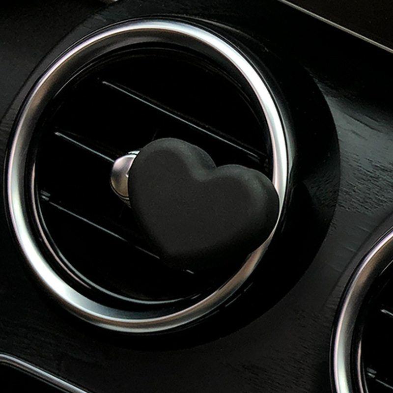 

Creative Car Fragrance Diffuser, Car Air Freshener, Car Air Conditioning Vent Aroma Stone 2024 Car Interior Decoration D Black Love