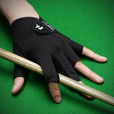 Left Hand Billiard Glove Breathable Snooker Cue Sport Glove Pool Cue Glove for Men & Women