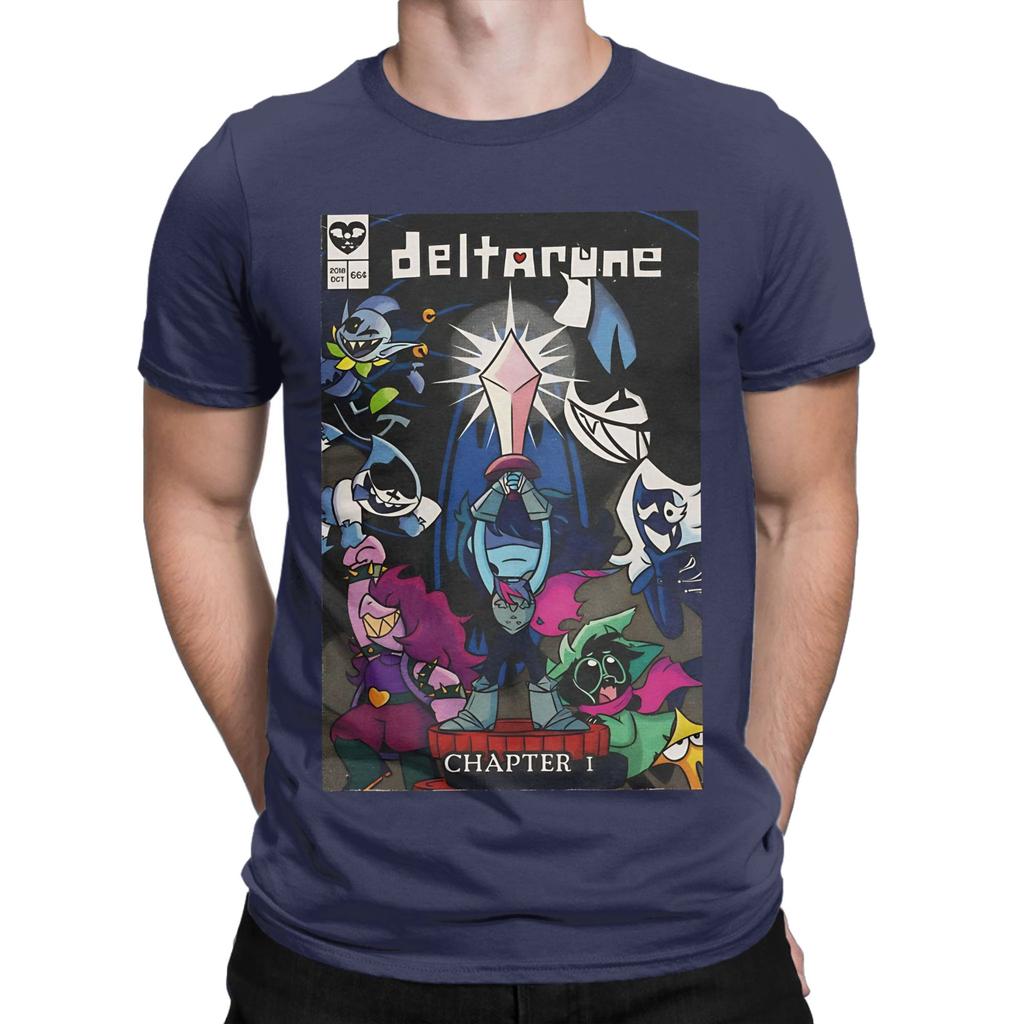 Deltatune Kapitel Lustig 100% Baumwolle T-Shirt deltarune T-Shirts Oberteile Für Unisex