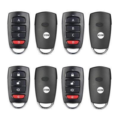 Duplicatore di telecomando 315 MHz/433 MHz Copia universale telecomando Codice di apprendimento fisso Controllo della distanza per porta automatica