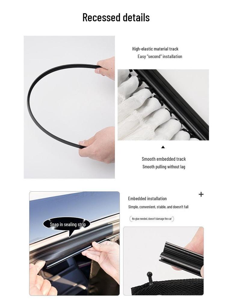 Butterfly Baby Sun Protection Suction Cup Car Curtains - Heat Insulation & Privacy Side Window Gauze Shade