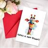 Happy Birthday Greeting Card Envelope Set Creative Cartoon Blessing Message Card 10 Sets Starting Approval