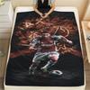 AFC Ajax Logo Print Flanelldecke, Hohe Qualität, Bequem für alle Jahreszeiten, Heimdekoration, Wärme und Komfort
