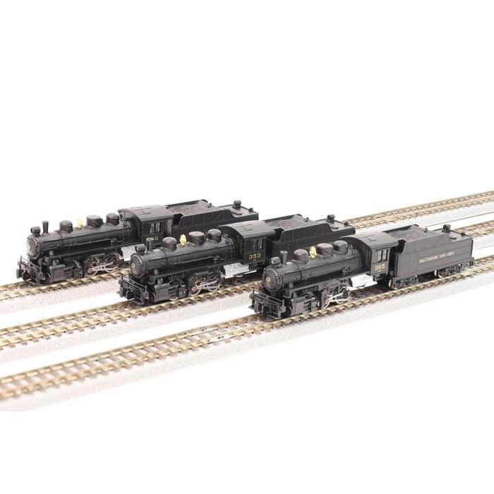 Rokuhan Z Gauge USRA 0-6-0 Baltimore and Ohio Railroad #365 T040-3 Steam Locomotive Multi-Color 1/220
