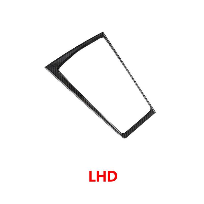 For VW Golf 8 GTI MK8    Car Interior Accessories Soft Carbon Fiber Decorative Stickers Gear Shift Panel Cover Trim