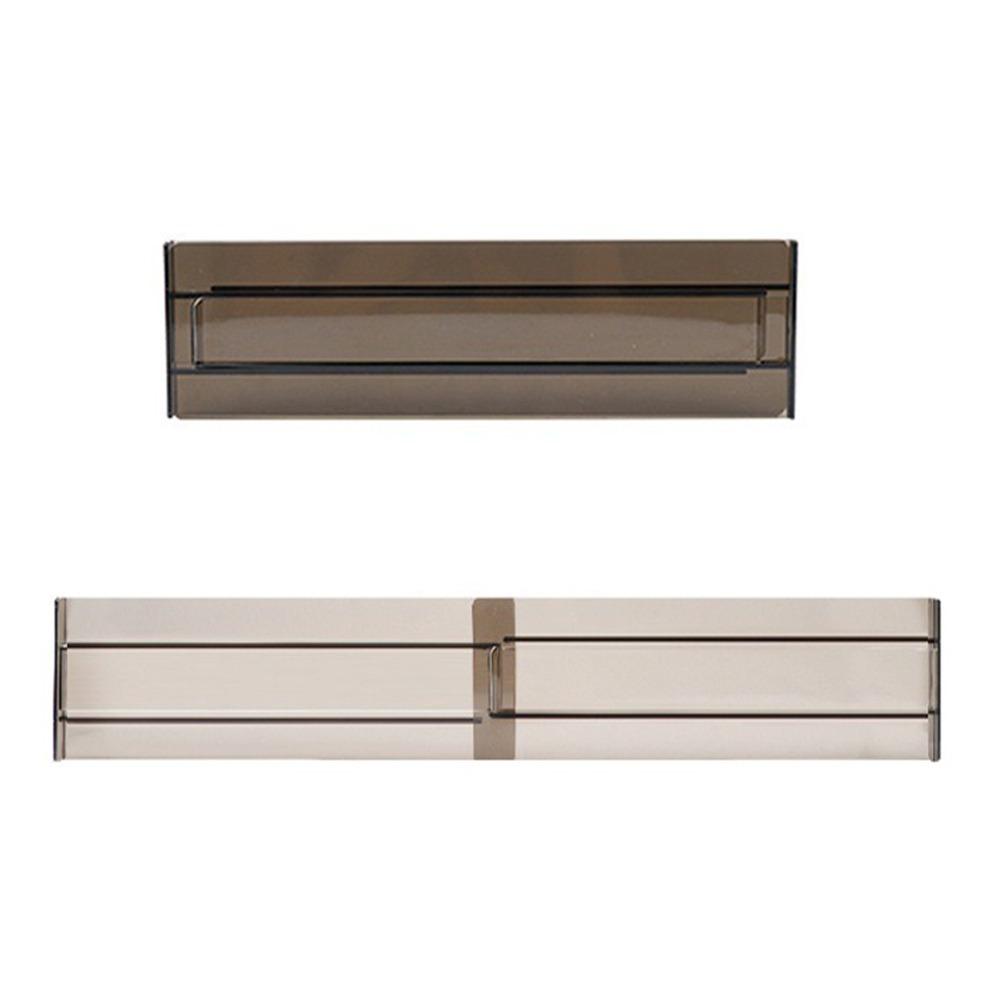 New Transparent Drawer Dividers Telescoping Adjustable Drawers Separators DIY Multifunctional Wardrobe Segmentation Cabinet