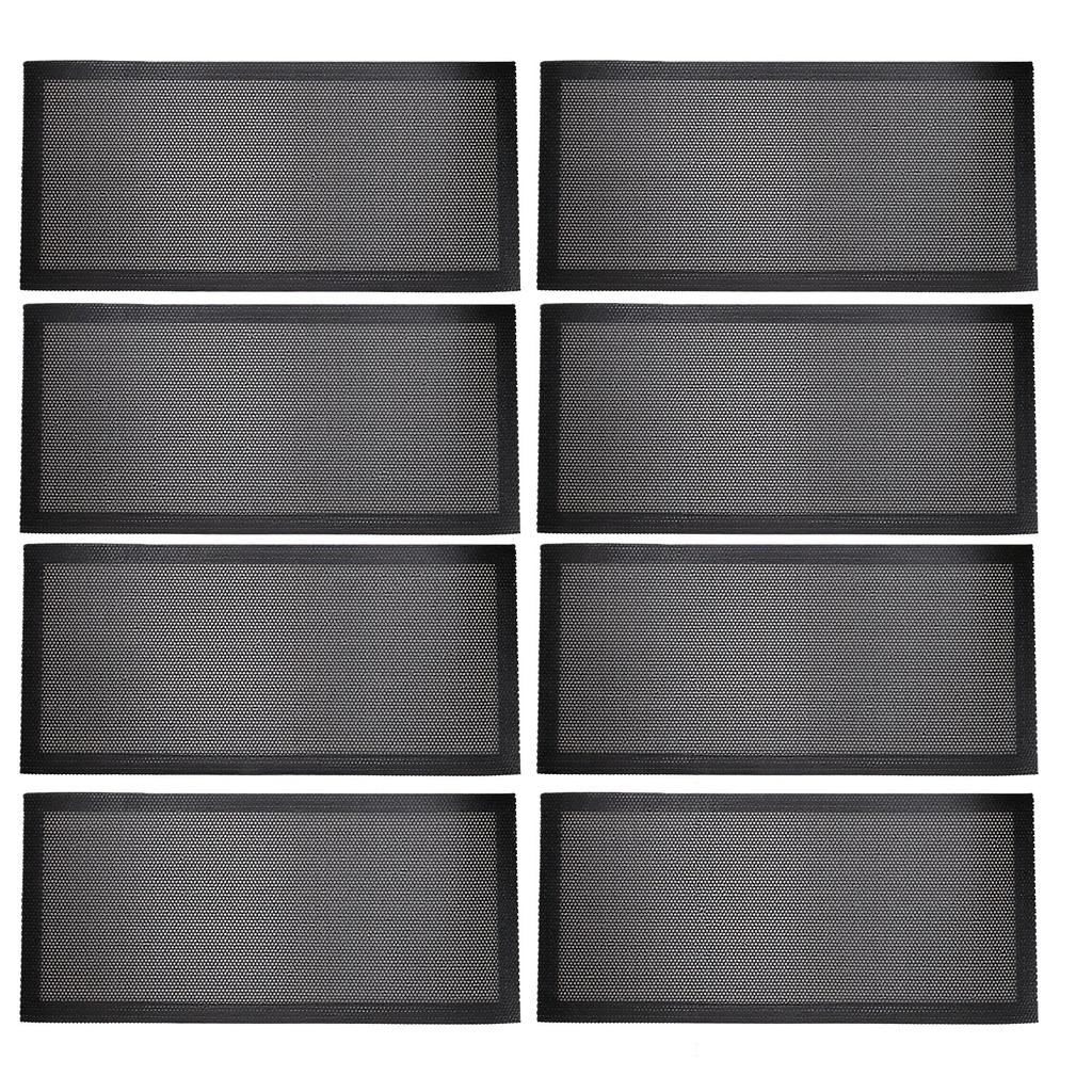 8PCS Magnet Vent Screen Washable Dust Proof Air Ventilation Filter Mesh for Floor Wall Ceiling Block Debris and Hair