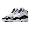 (GS) Air Jordan 6 Rings 'White Black' Kids' 323419-104