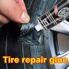 Tire Repair Patches - Special Rubber for Immediate Bonding of Tire Sidewalls, Waterproofing, Heat Resistance, and Filling Cracks