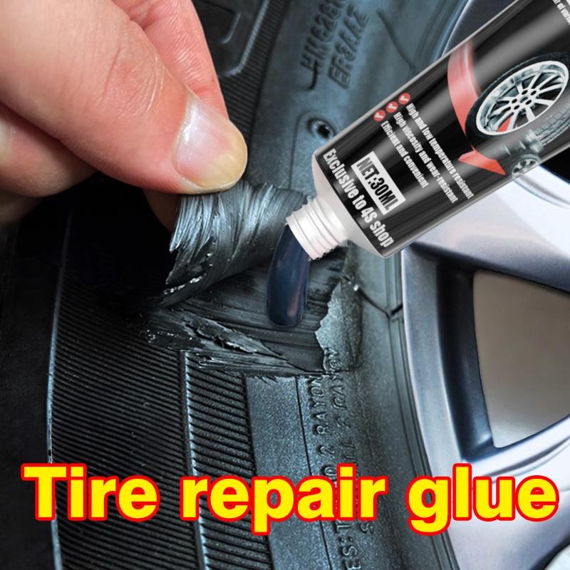 Tire Repair Patches - Special Rubber for Immediate Bonding of Tire Sidewalls, Waterproofing, Heat Resistance, and Filling Cracks
