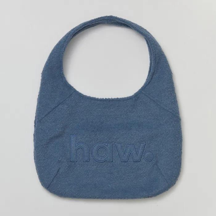 wool pebble bag (BL)
