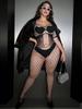 Erotic Mesh Clothes Fashion Lingerie Set Hot Babydoll Costumes Women's Sexy Tights Full Bodystockings Fishnet Hollow Jumpsuit