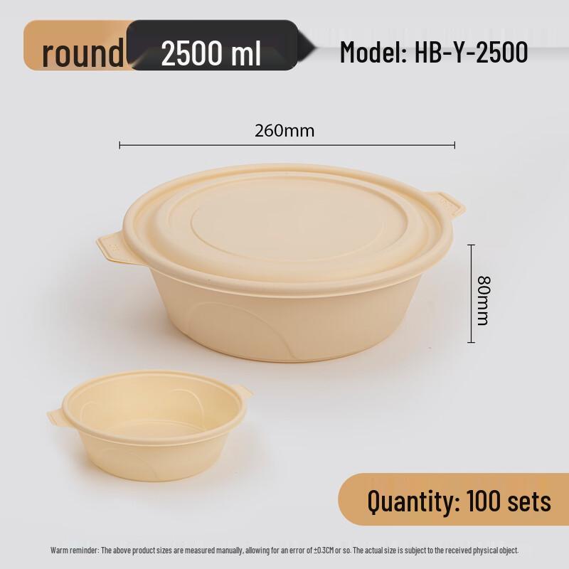 

Biodegradable Disposable Food Container